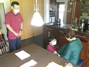 理学療法士と看護師の同行訪問