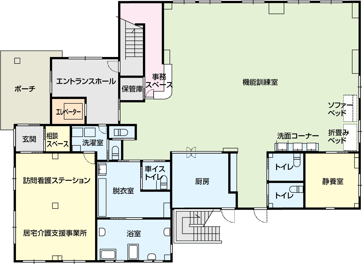 1F間取り図