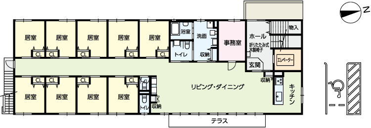 1F間取り図