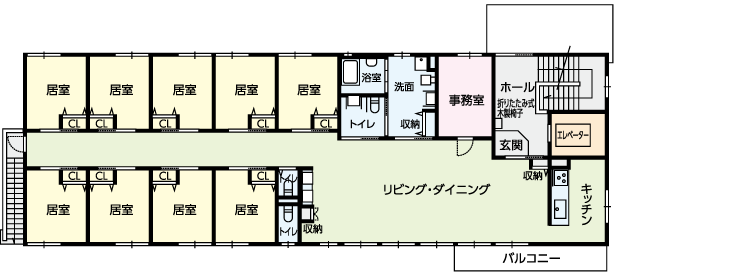 2F間取り図