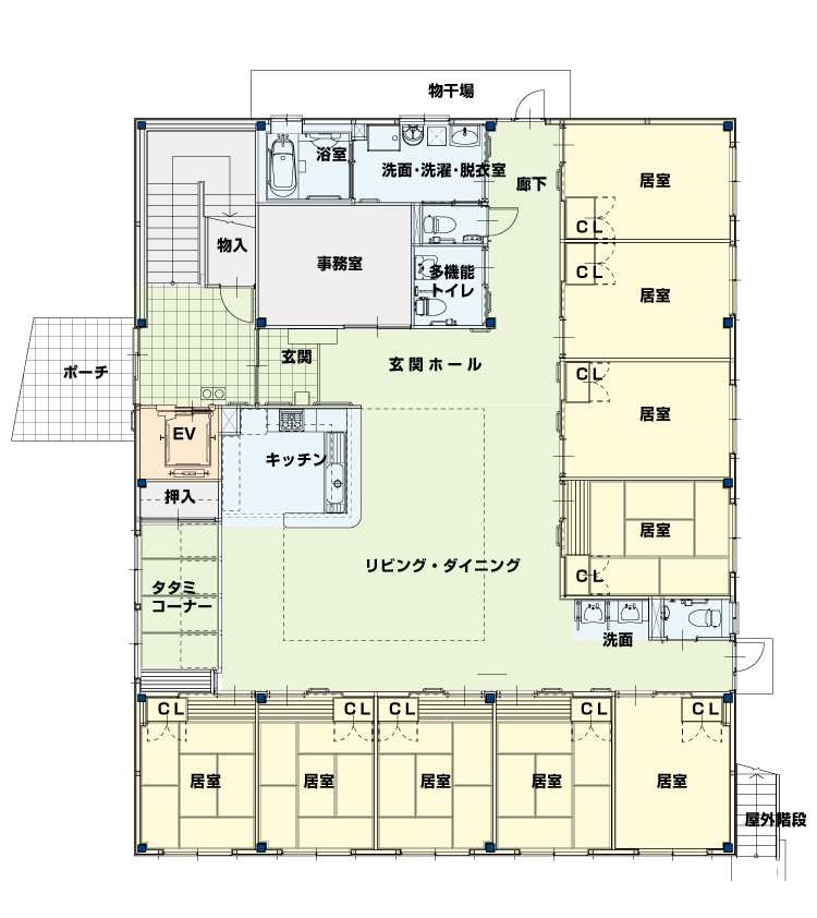 1F間取り図