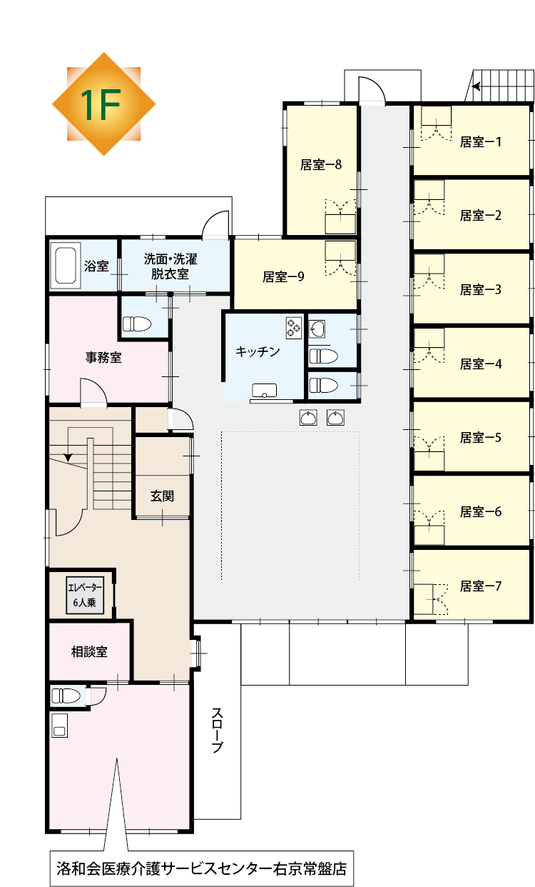 1F間取り図