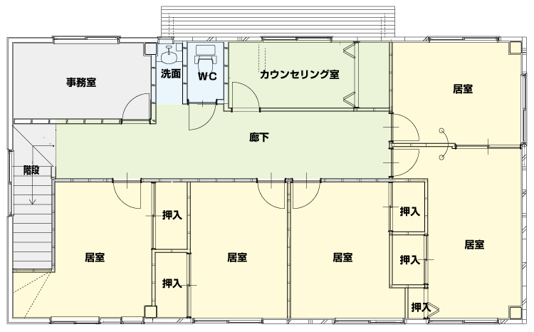 2F間取り図