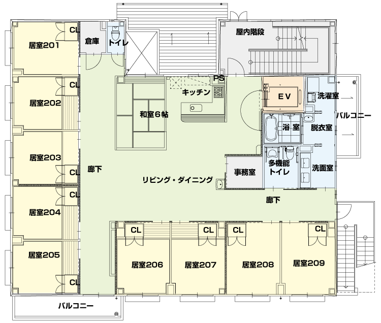 2F間取り図