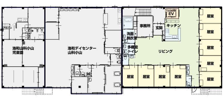 1F間取り図