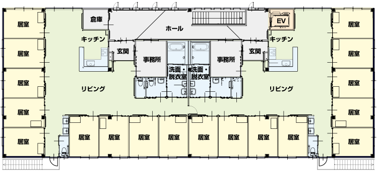 2F間取り図