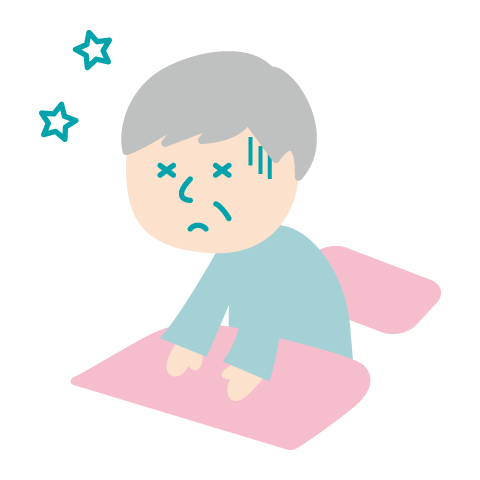 不眠症状イラスト