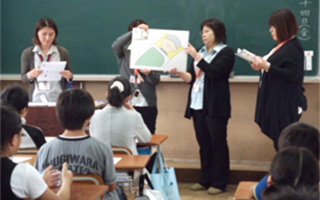 京都市立音羽川小学校で認知症サポーター養成講座