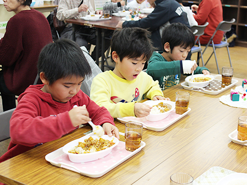 子ども未来食堂の様子