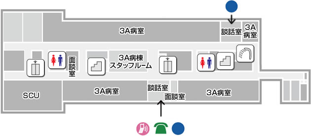 A/B棟3階