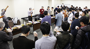 200回記念パーティーの様子