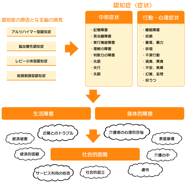 認知症はどうして起こるのだろう？