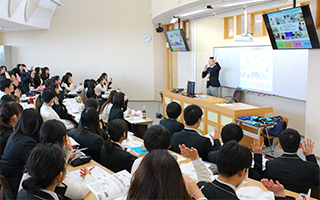 立命館宇治高等学校で認知症サポーター養成講座