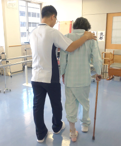 理学療法士によるリハビリテーション