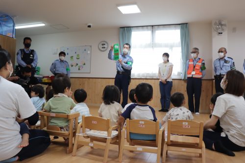 地域で支える子どもたちの安全 ~防犯・交通安全教室~
