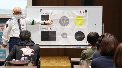 安全に送迎するための運転技能講習
