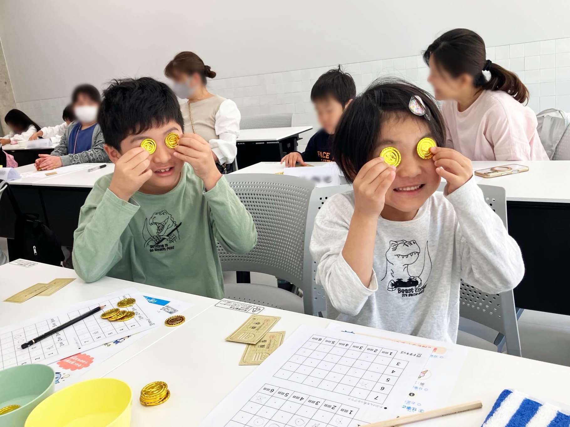 小学生のためのお金の教室親子ワークショップ昨年の様子